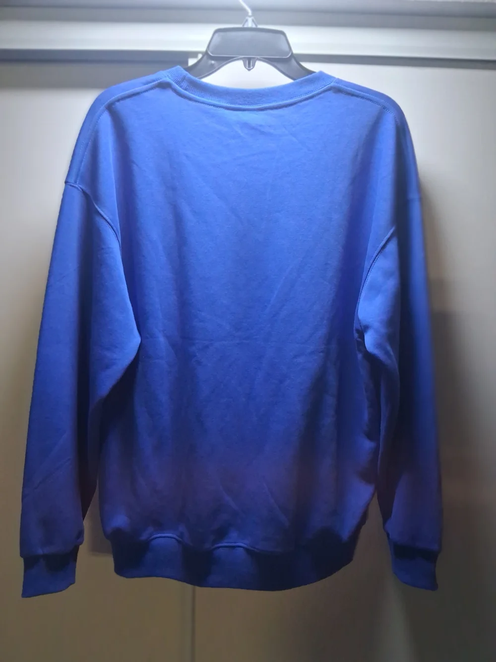 ALO Yoga Royal Blue Crewneck Sweatshirt Sz Xl